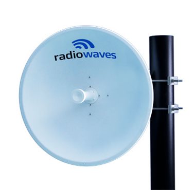 Antena Reflectora Parabólica de Rendimiento Estándar 0.6 m | 2 pies. Polarizada individualmente, 5.925-6.425 Ghz. ( SP2-5.9 NS ).